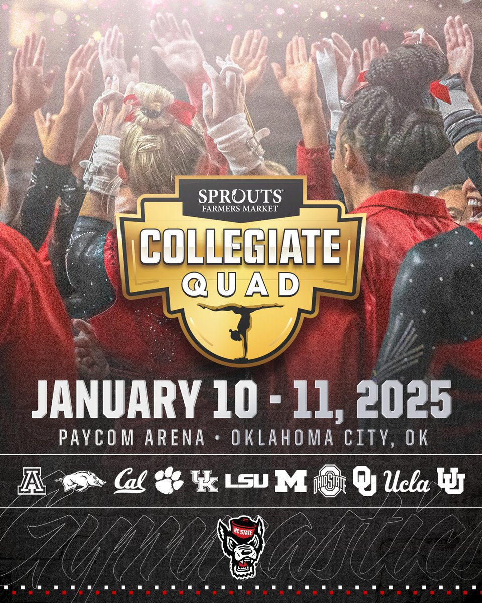 We had so much fun in January that we thought we'd come back for Year Two 🤗

We'll be competing in the 2025 Sprouts Farmers Market Collegiate Quad in Oklahoma City!

📰 bit.ly/3Jr3Kqk