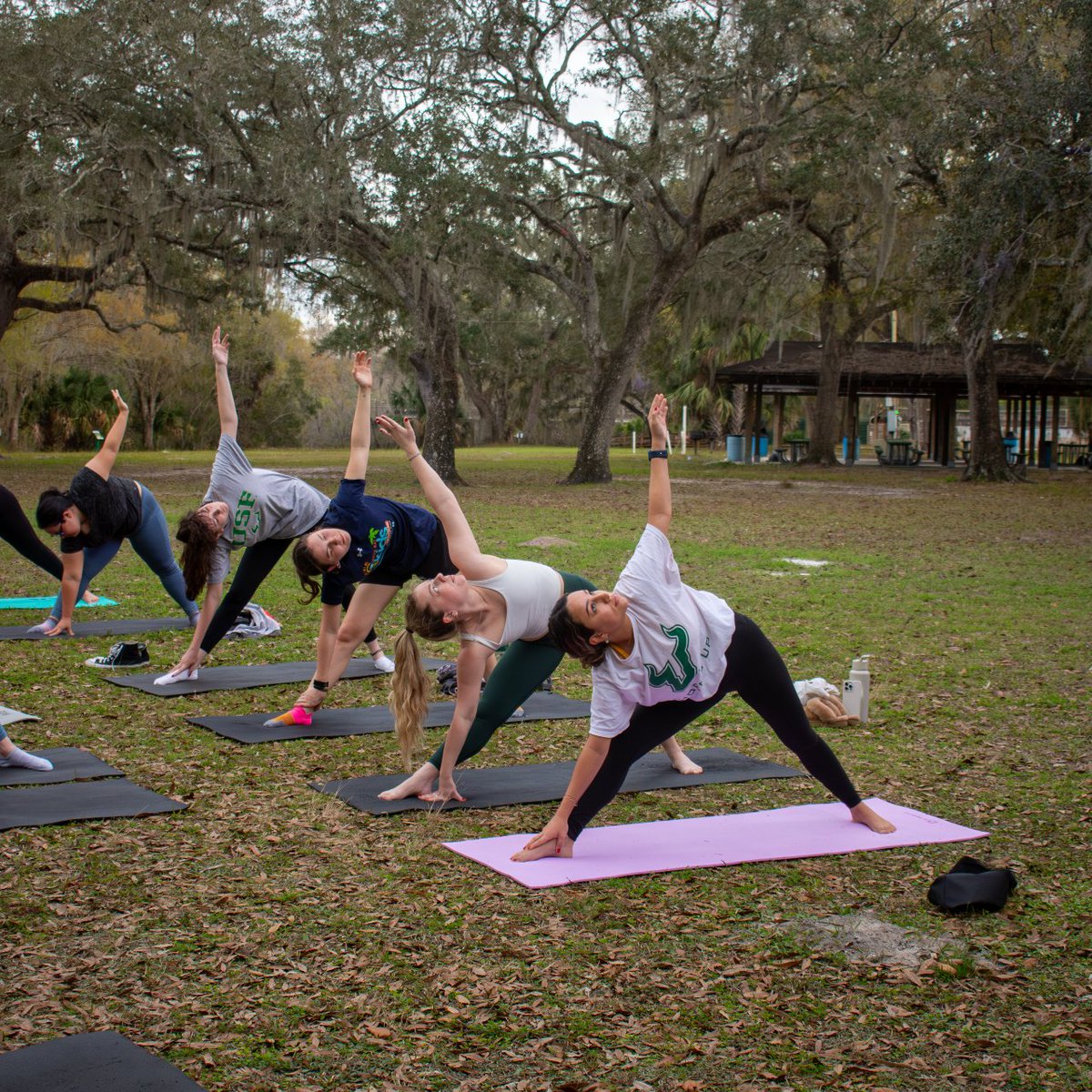 usf_rec's tweet photo. 🌎 Earth Day is right around the corner &amp; we're getting ready for sunset yoga

🌱 Celebrate the beauty of our earth &amp; relax with the views of a gorgeous sunset

🔗 Register today for sunset yoga! https://t.co/nd3ex9VboL