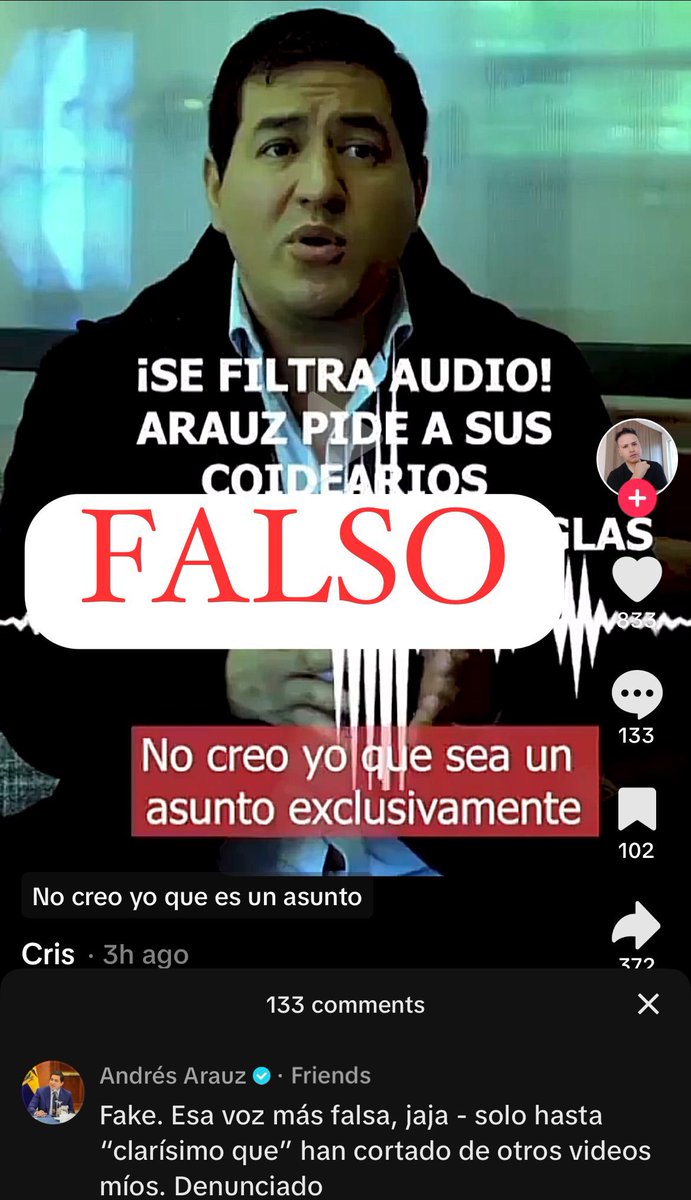 ecuarauz's tweet photo. #ALERTA #AudioFalso
La Consulta Popular de Noboa está colapsando. Solo la primera pregunta aún tiene respaldo.
Están desesperados 😂 https://t.co/B1CdJTKGou