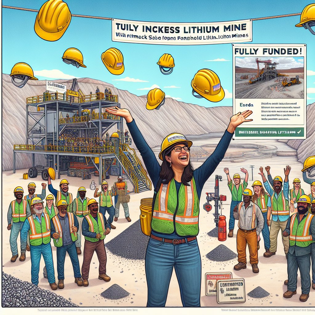 MichaelWoloshi3's tweet image. Impressive update! The full funding of Thacker Pass lithium mine is a significant stride towards progress. Kudos to Elva and the team for this remarkable achievement. #ThackerPass #LithiumMine