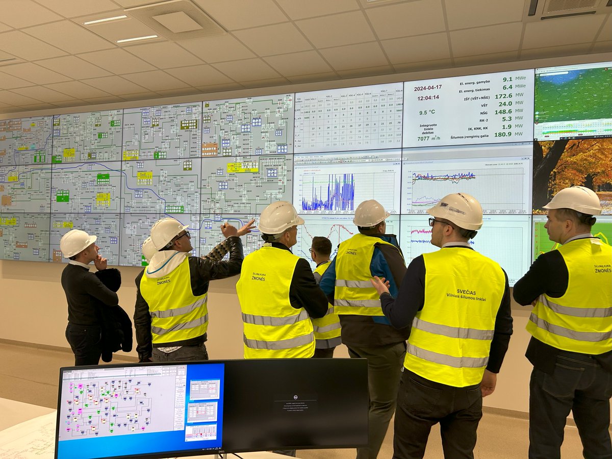 SetHeat's tweet image. The second knowledge SET_HEAT project knowledge transfer workshop has finished. The main topic of the workshop was the development of a draft vision for energy transition and #decarbonisation of the Vilnius district heating system. Read more at setheat.polsl.pl.