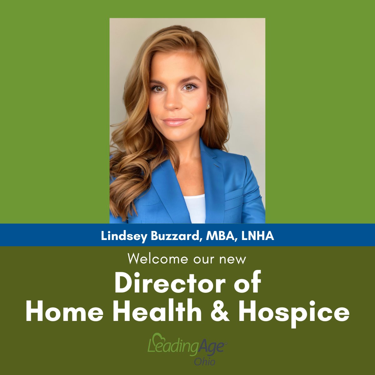 Welcome to the team, Lindsey Buzzard! Lindsey joins us as the new Director of Home Health and Hospice ahead of the retirement of the current director, Anne Shelley. Read more: leadingageohio.org/aws/LAO/pt/sd/…