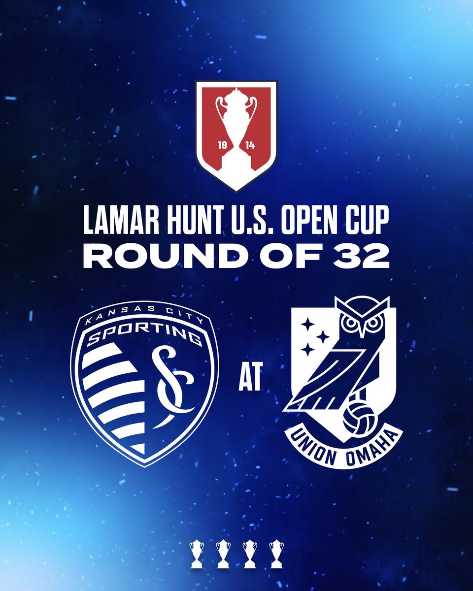 See y'all soon, @Union_Omaha 👋 Our @OpenCup Round of 32 matchup is set ✅ 📰 Details: sportingkc.com/news/sporting-…