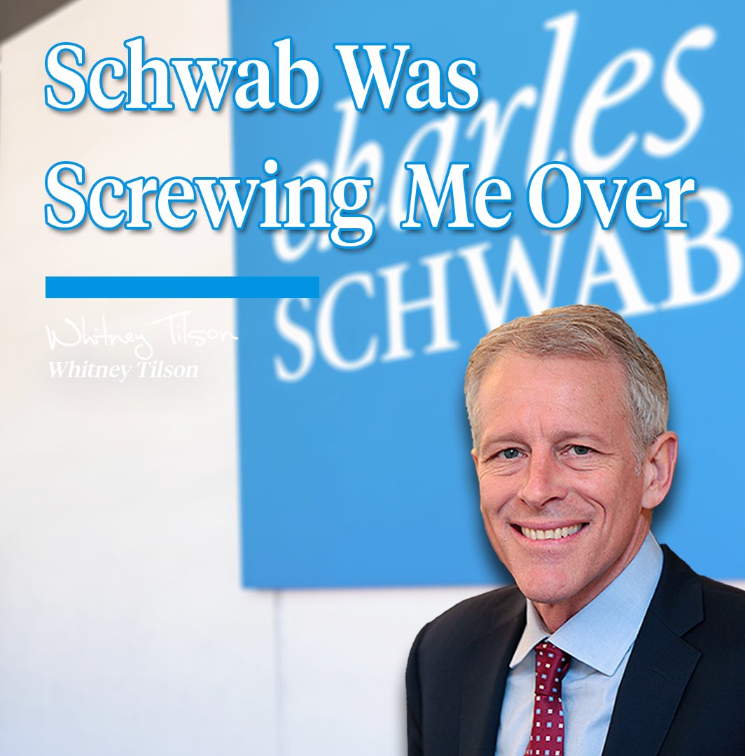 I assumed I was earning a market interest rate because these are brokerage accounts. But a thought occurred to me, 'I wonder if Schwab is screwing me over in the same way banks are screwing their customers who are holding cash in savings accounts?' ➡️ sbry.media/3Q3afmT