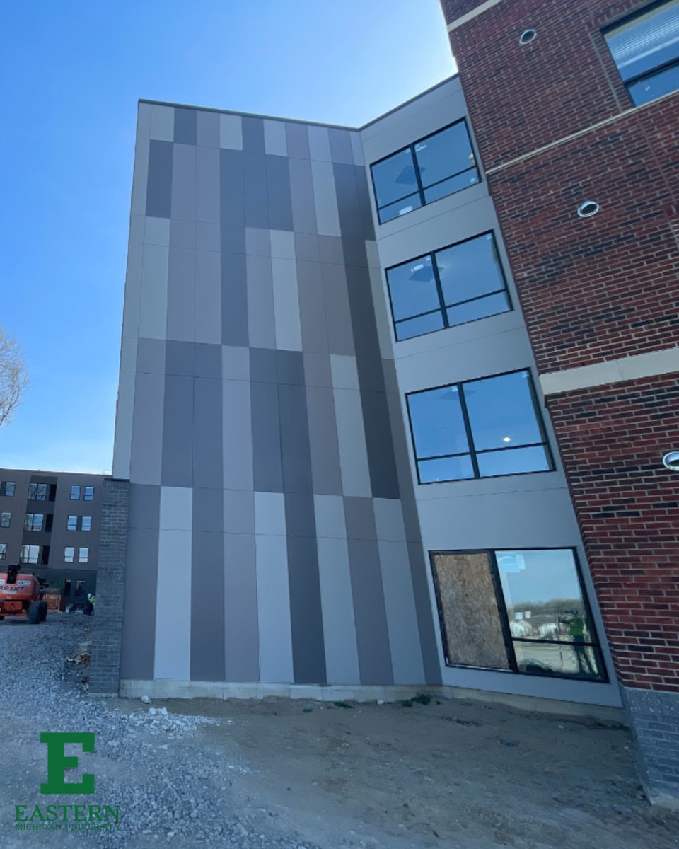 Talk about sleek design and modern architecture! ✨with Progressive Companies &amp; Eastern Michigan University
| Learn more about Lakeview student apartments here: avbinc.com/commercial-con…