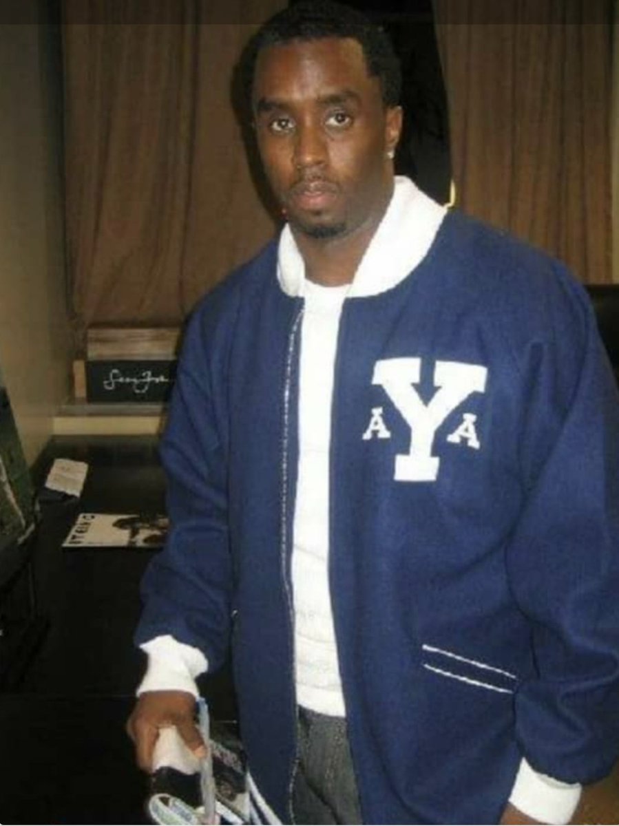 For people who have been checking out some of my recent interviews, I tell a story about Diddy trying to buy a jacket I was wearing at a club 20 years ago.  In my interviews,  mistakingly said it was a Stall & Dean 'Brown Bombers' jacket - it was actually a Yale fencing jacket.