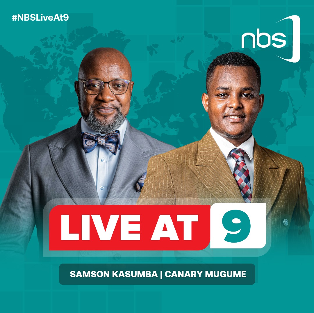 ON AIR: #NBSLiveAt9 with @CanaryMugume and @SamsonMKasumba. Watch live on the @afromobileug App. #NBSUpdates #BalancedAlways