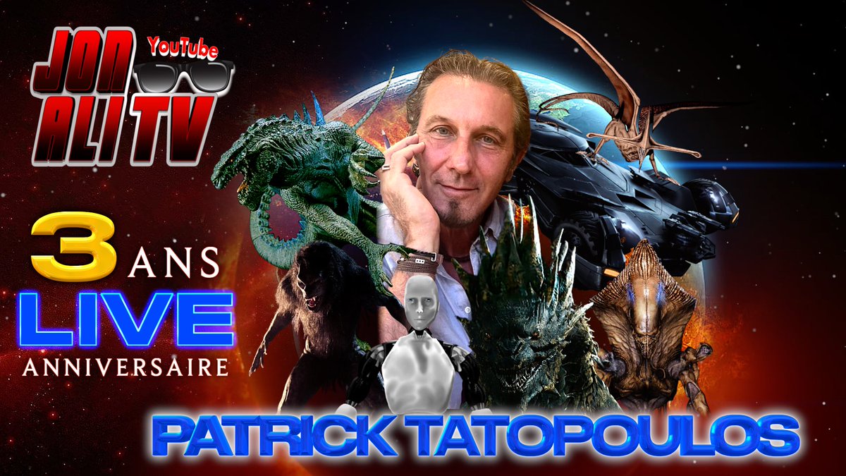 Chez <a href="/JonAliOfficial/">Jon Ali</a>  ce soir .
En direct dès 21h avec un sacré casting 

youtube.com/live/wt-CzdvlR…

#Cinema #Live