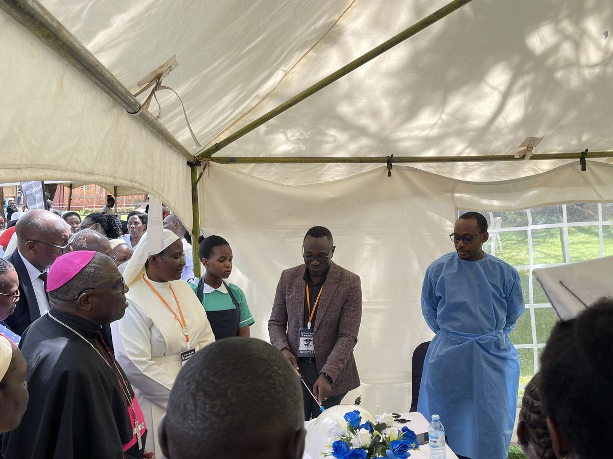 NsambyaHSchool's tweet photo. Earlier on today we joined the  Annual Health Assembly and Open Day at #NsambyaHospital Pope John Paul Square grounds to help in offering free consultations and treatment. 

#NsambyaHospital https://t.co/unI9sYeyZq