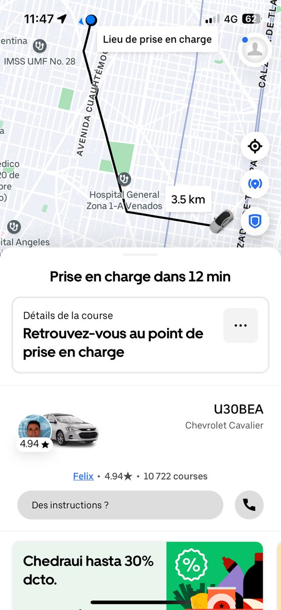 lismarybaby's tweet photo. Hola @Uber_MEX este conductor me ha tenido esperando 20 minutos y en vez de acercarse se aleja pero no me quiere cancelar. https://t.co/Z1QPKr0sF3