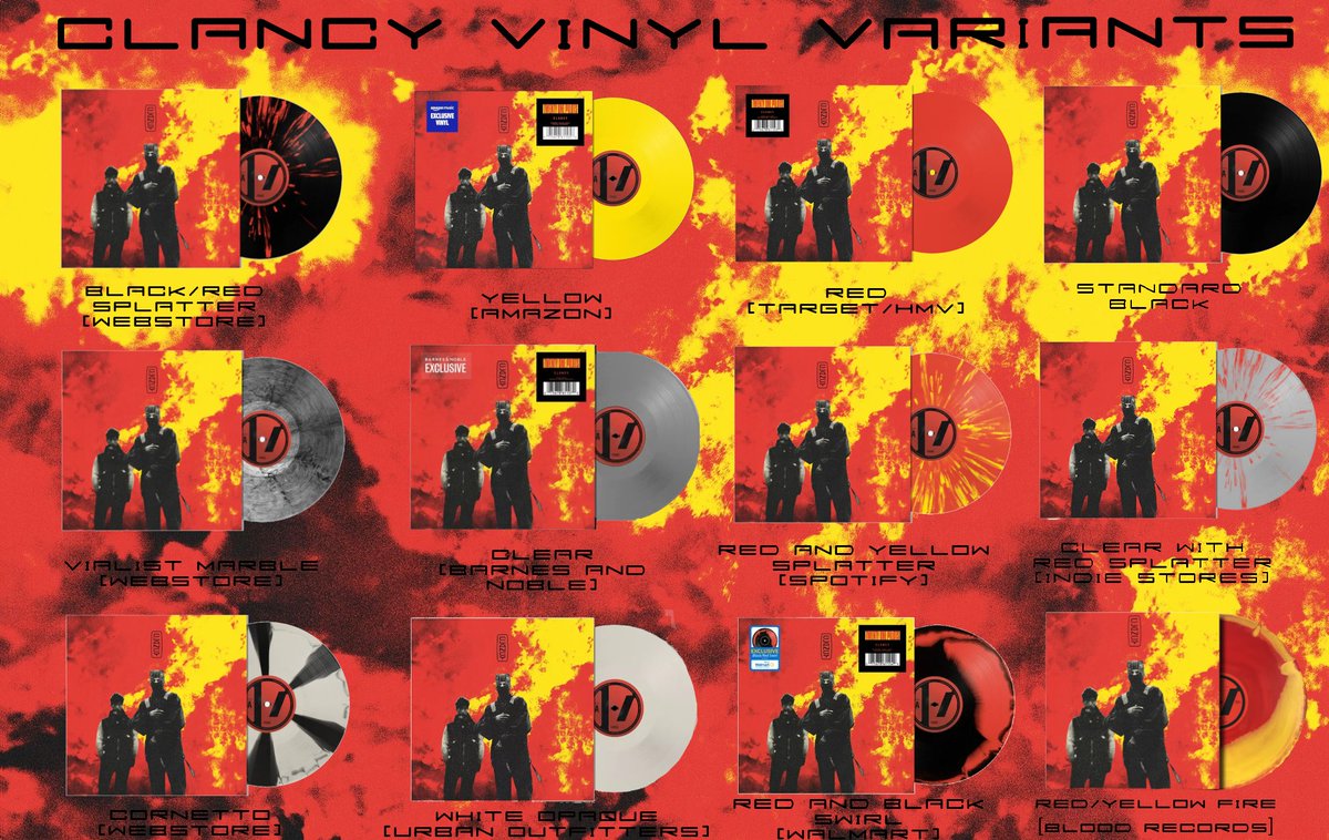 With the new Blood Records variant released, I updated my Twenty