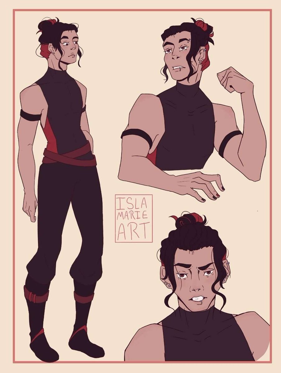 SobbieScribbles's tweet photo. So I actually made Damien’s character design for my Portfolio Dev unit. Here is his character inspiration board!
I think this gives a pretty good idea of the kind of character he is XD

Kinda wanna make one for Alex and Kenzie as well <3
#thenightguardcomic #Artmoots https://t.co/Iuw87FQ3CN