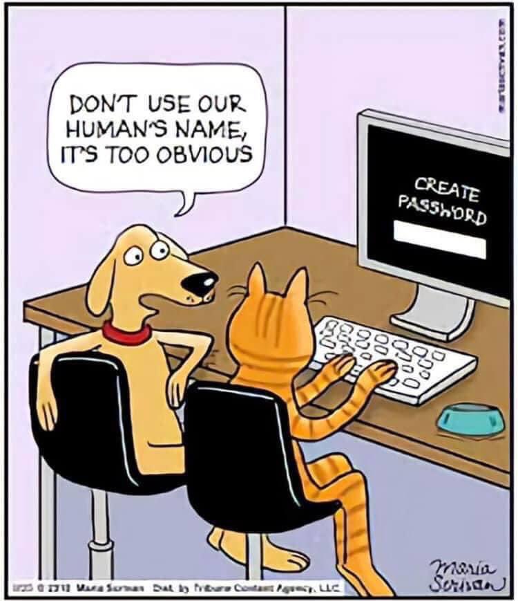 nixcraft's tweet image. Passwords! Thanks @mariascrivan