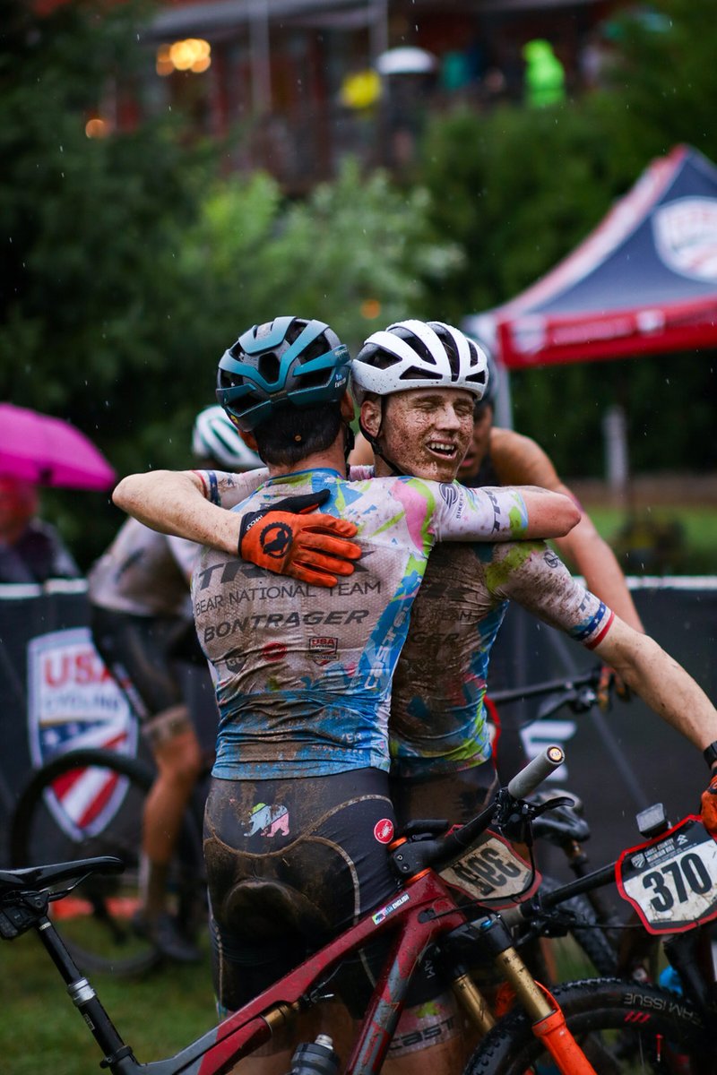 TrekRaceShop's tweet photo. U.S. mountain biking is coming off a historic weekend, and Bear National Team (@bearnatteam) played a big role. For more than a decade, Bear has been developing young people as riders AND humans, and raising the stoke that has helped spark a Renaissance: https://t.co/ZjreXEw6UP https://t.co/dhZ6ocXiaU