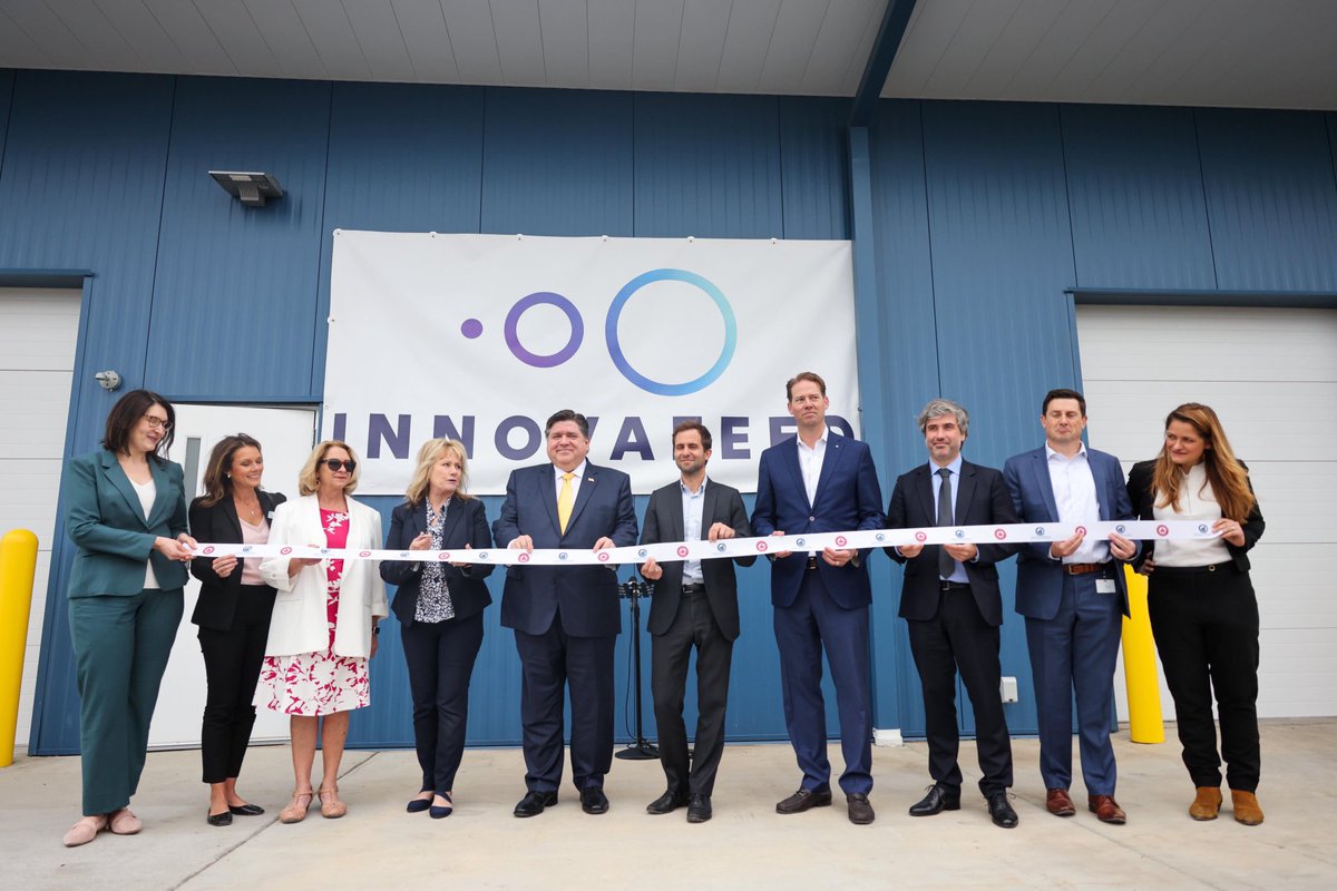 I'm proud to announce @Innova_feed’s new North American home right here in Decatur, Illinois. It follows a long tradition in our state of sustainability and innovation. We're feeding tomorrow's world starting today with millions in investments and jobs for Illinoisans.
