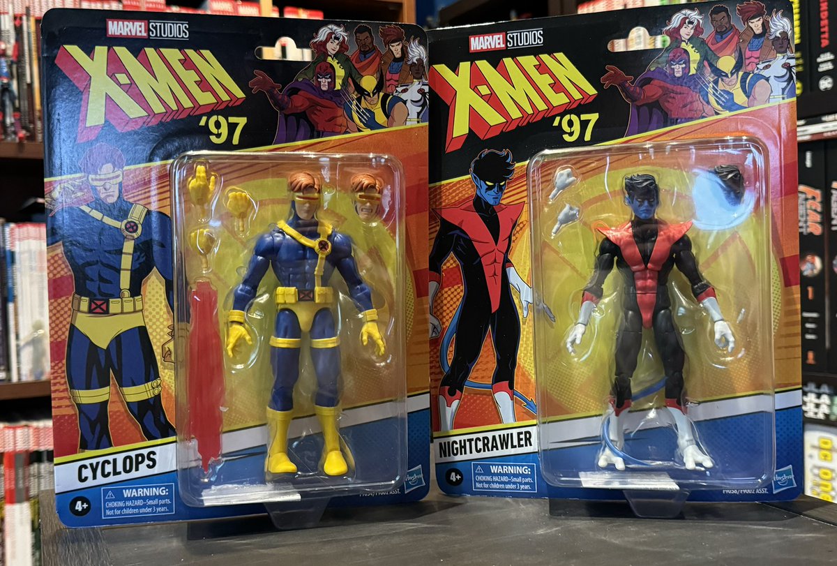 Secured my Cyclops and Nightcrawler X-Men 97 figures today