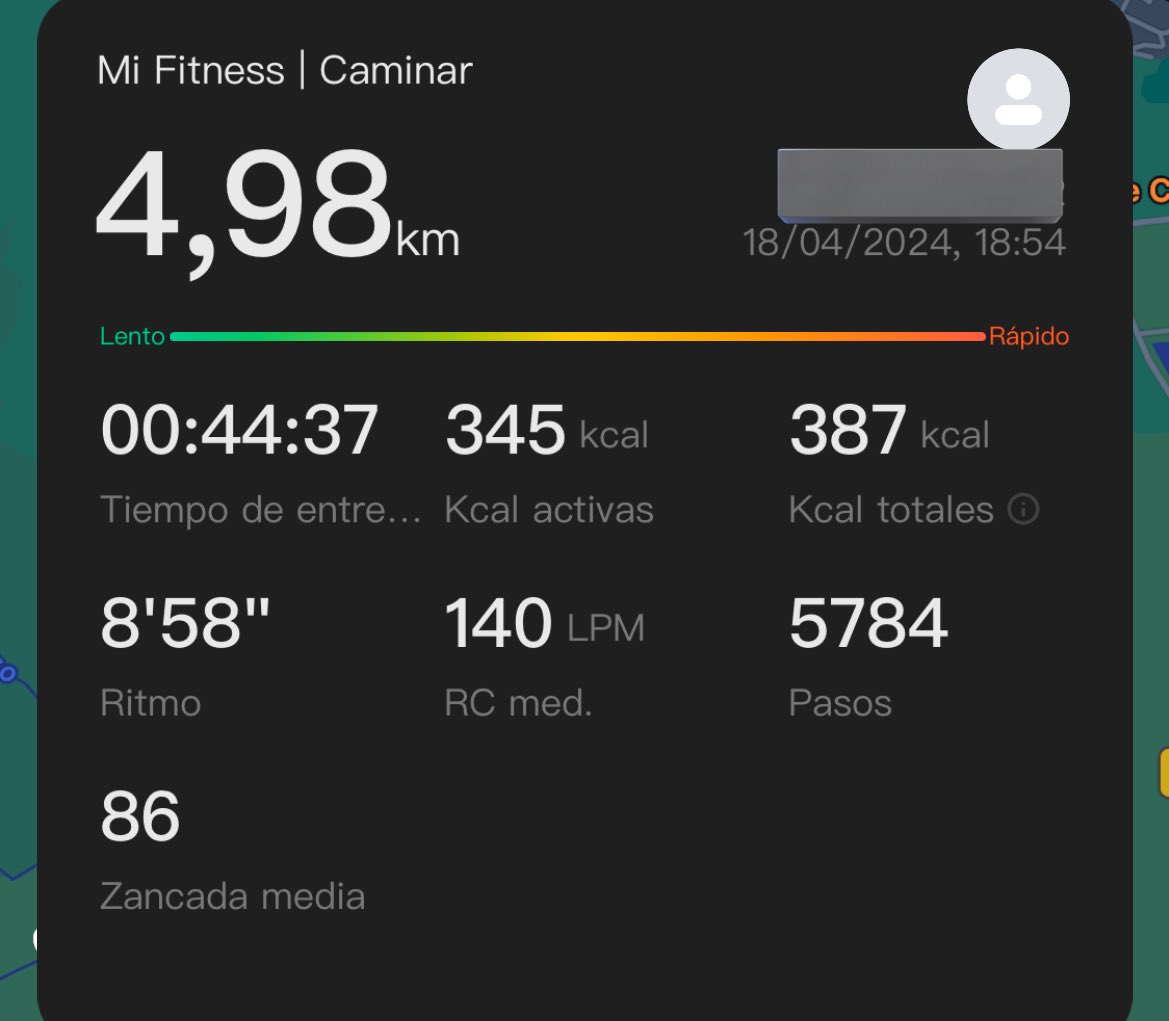 I went for a run today, even if I also walked a lot because I couldn't take my breath 🥲