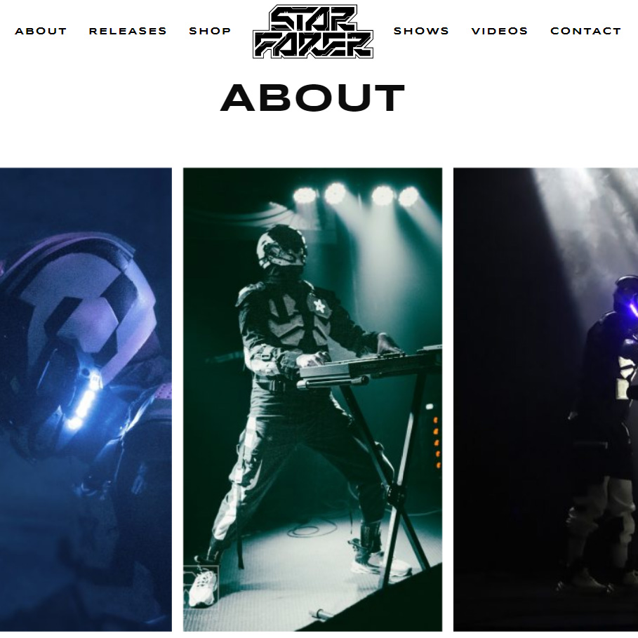 Finally updated my website: starfarermusic.com You can purchase merch and music directly from me here🦾