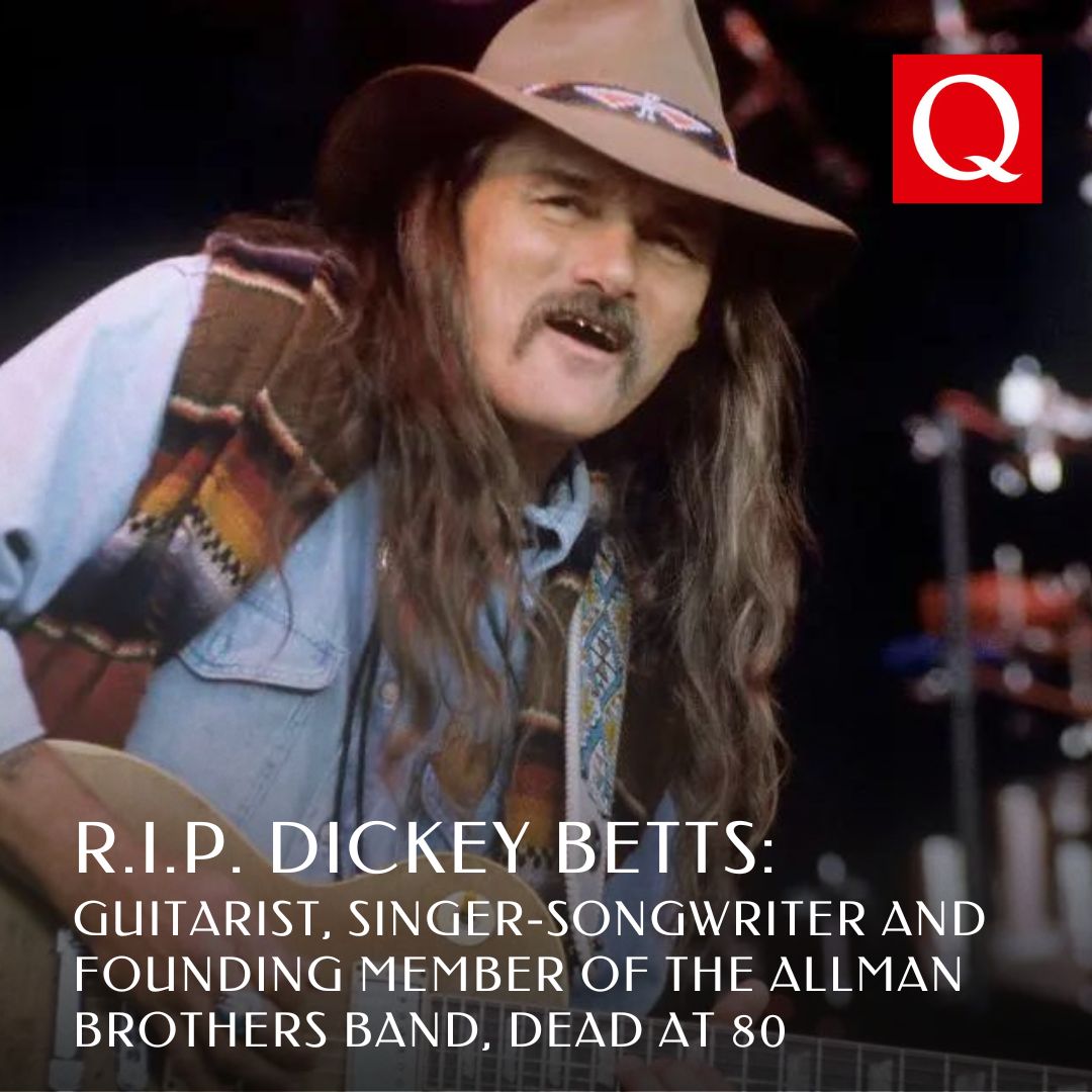 🔗: ow.ly/vBJr50Rjj0i #DickeyBetts, the rock guitarist and singer-songwriter who helped found the #AllmanBrothers Band and powered such singles as “Melissa,” “Ramblin’ Man,” “Jessica,” and “Crazy Love,” has died at the age of 80. 📸 DPA PICTURE ALLIANCE / ALAMY STOCK PHOTO