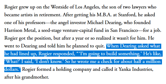 What we can learn from Masterclass.

Guy: "I'm going to build something."
Other guy: "What?"
Guy: "I don't know."
Other guy: "Sounds good. Here's half a million dollars."

Otherwise known as pulling yourself up by your bootstraps. 😁