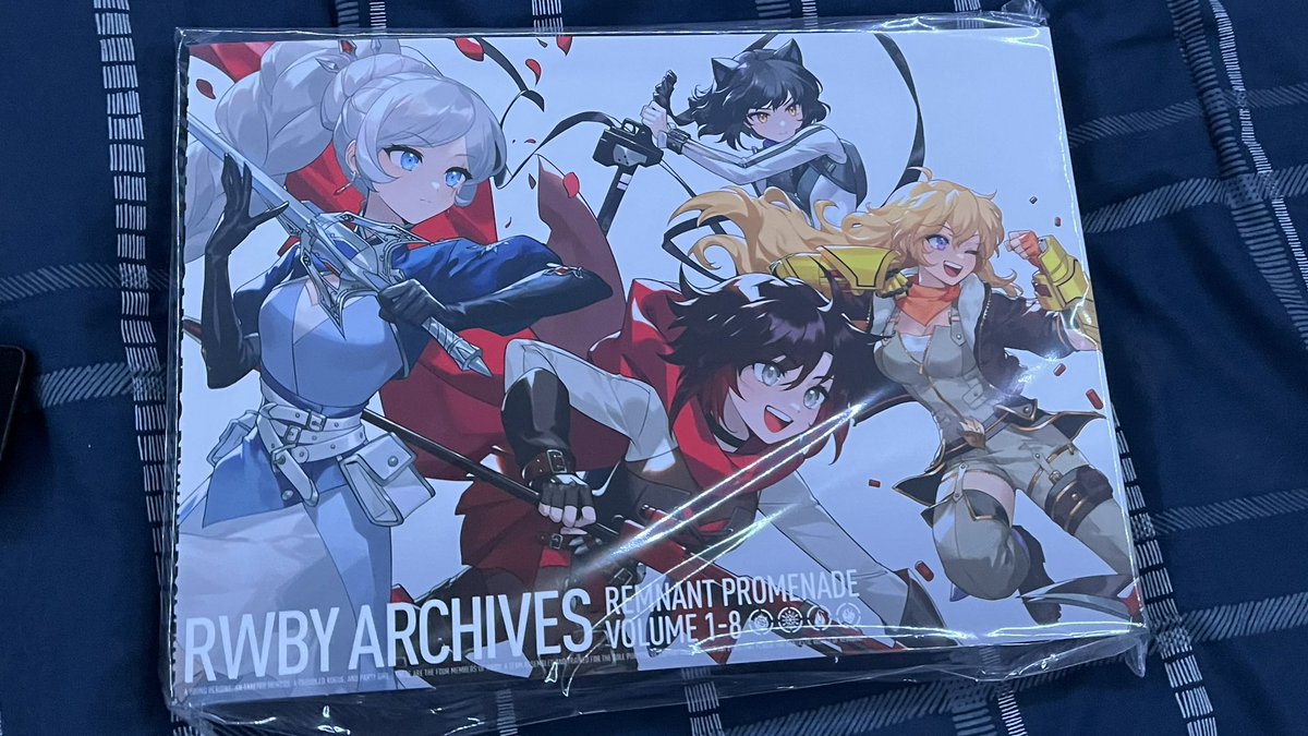 shanethetrain23's tweet photo. I got my final (hopefully) orders from the RT Store! 😁 #RWBY #SaveRWBY #RoosterTeeth #RTStore #GREENLIGHTVOLUME10 https://t.co/bLihhntP2g