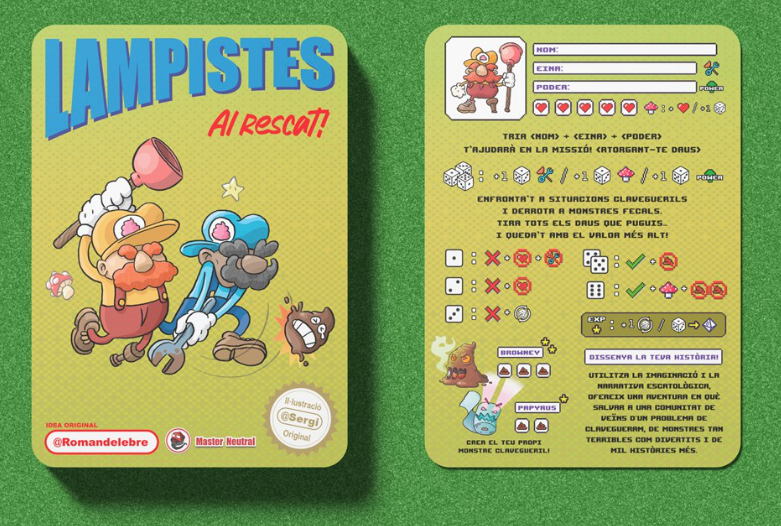 En <a href="/Romandelebre/">Roman de l'Ebre</a>, en <a href="/Master_N_Jordi/">Master_Neutral</a> i jo hem fet un petit joc per a la crida #Rolalacarta de <a href="/rolobarbarie/">Rol o Barbarie</a>. El teniu disponible per a descarregar també en català en aquest enllaç:
🪠🔧roman-aixendri.itch.io/fontaneros-al-…
#RolEnCatalà