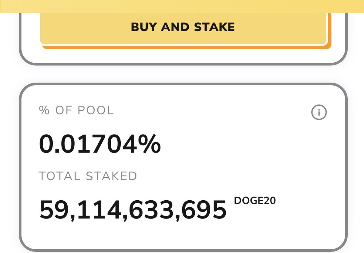 I staked x.com/DOGOOCOIN20/st…