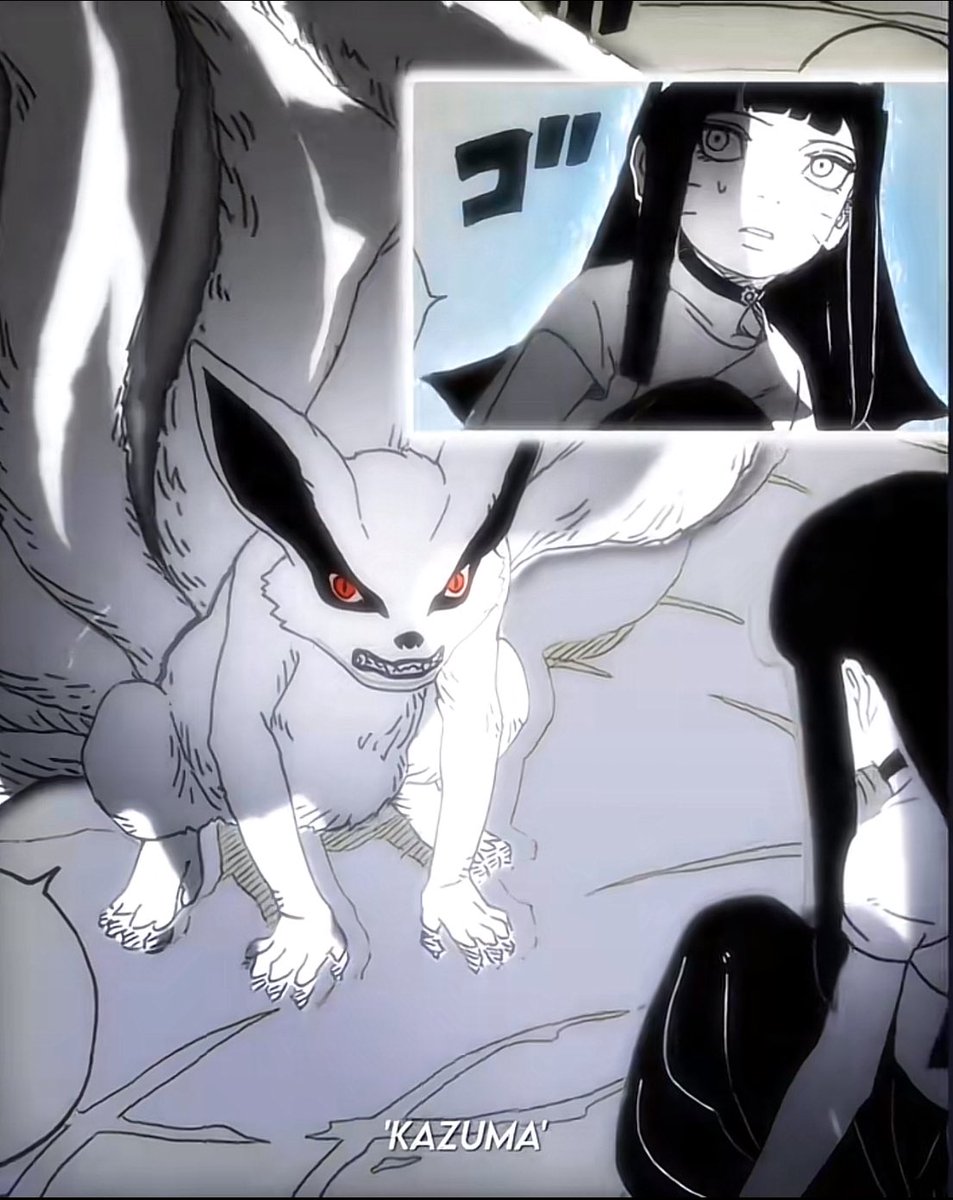 Ayyeee nine tails back #BorutoSpoilers #fyp #anime #naruto #boruto