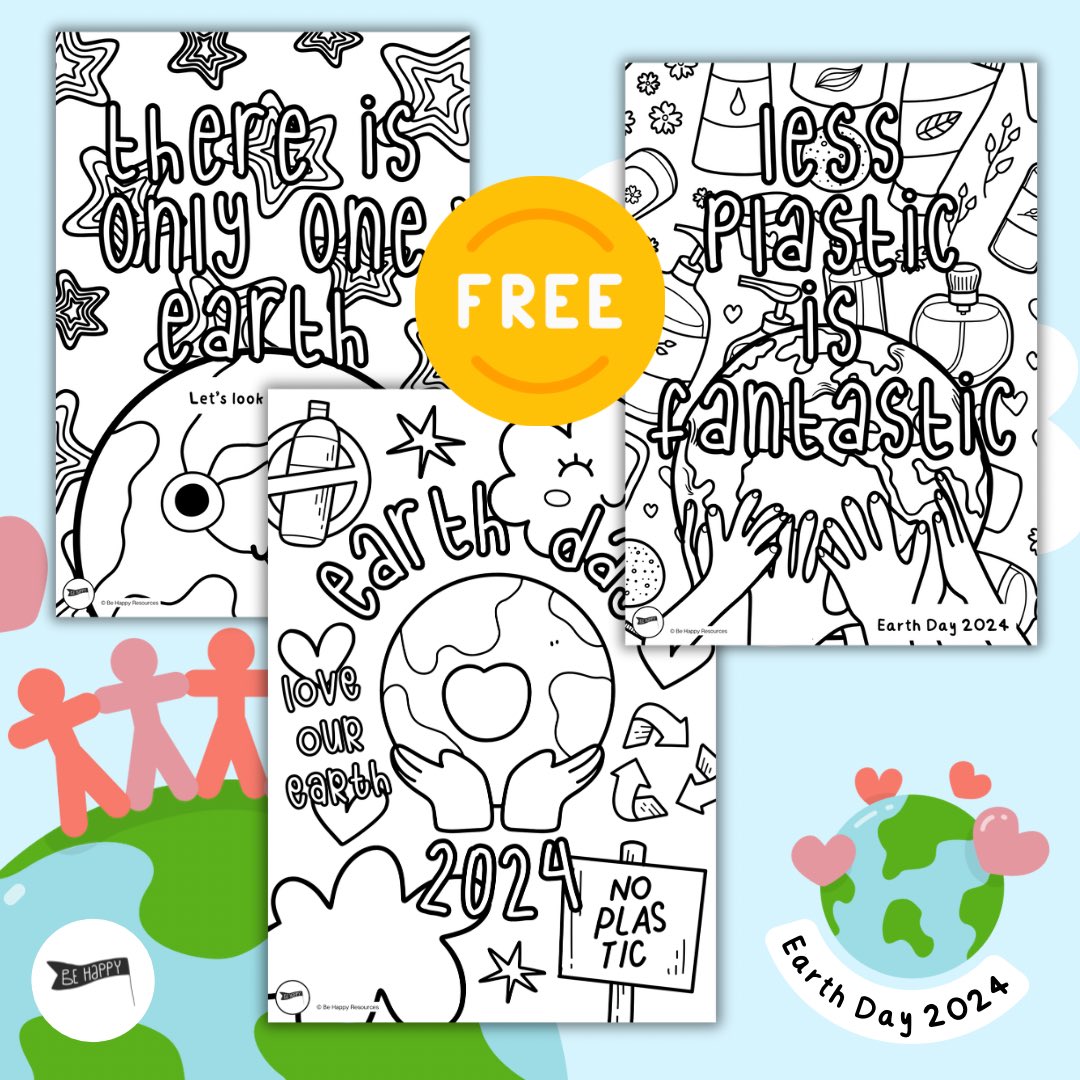 behappyresource's tweet image. Are you celebrating #EarthDay this Monday? If so, we have some FREE resources for you! ⬇️
behappyresources.co.uk