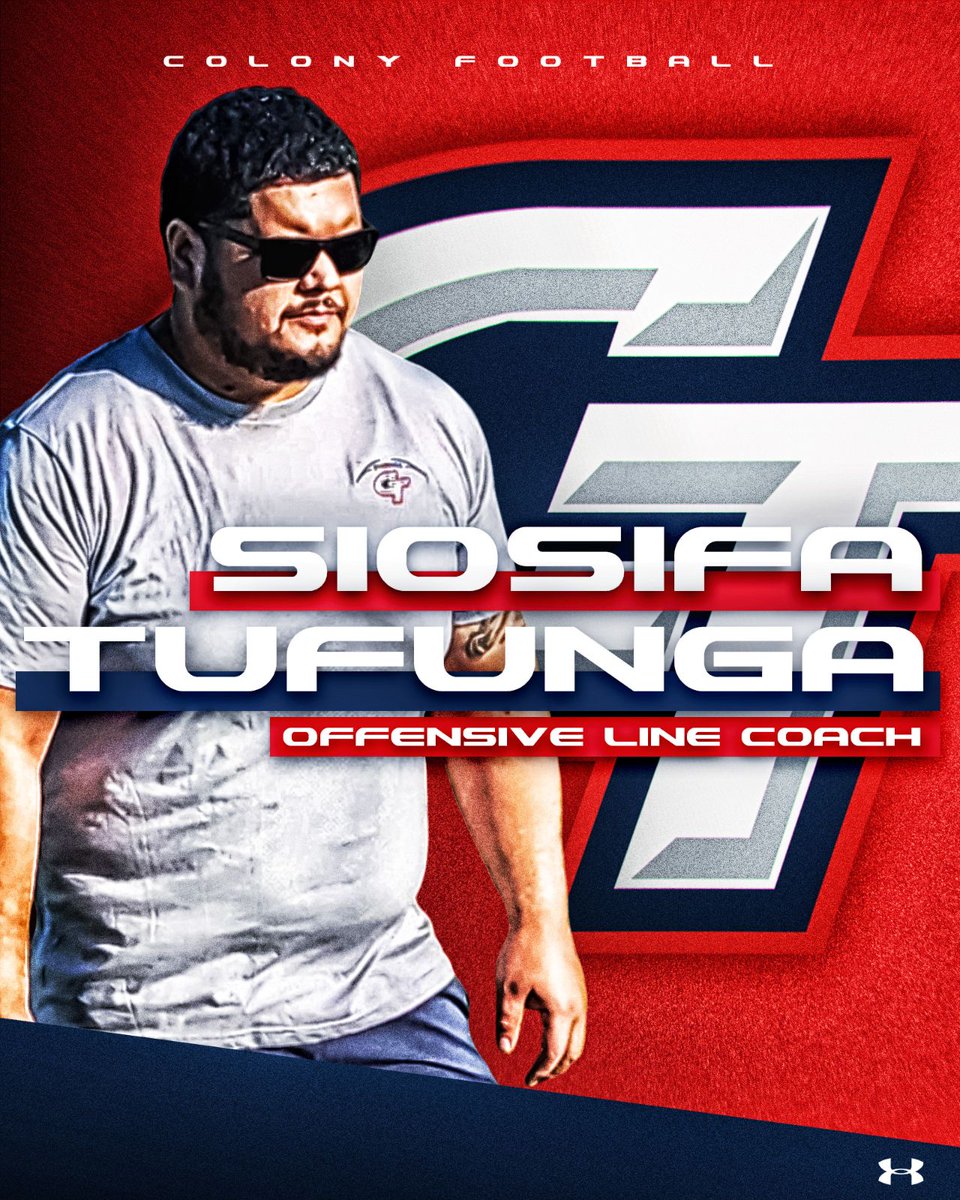 The Titan football program like to welcome @CoachTufunga to the Titan family. Coach T brings D1 Playing experience and College Coaching experience. Our boys are excited to continue the grind, week #2 of Spring ball. @CoachGomez91 @CoachImbach24 @CoachOKeefe @ColonyTitans_FB