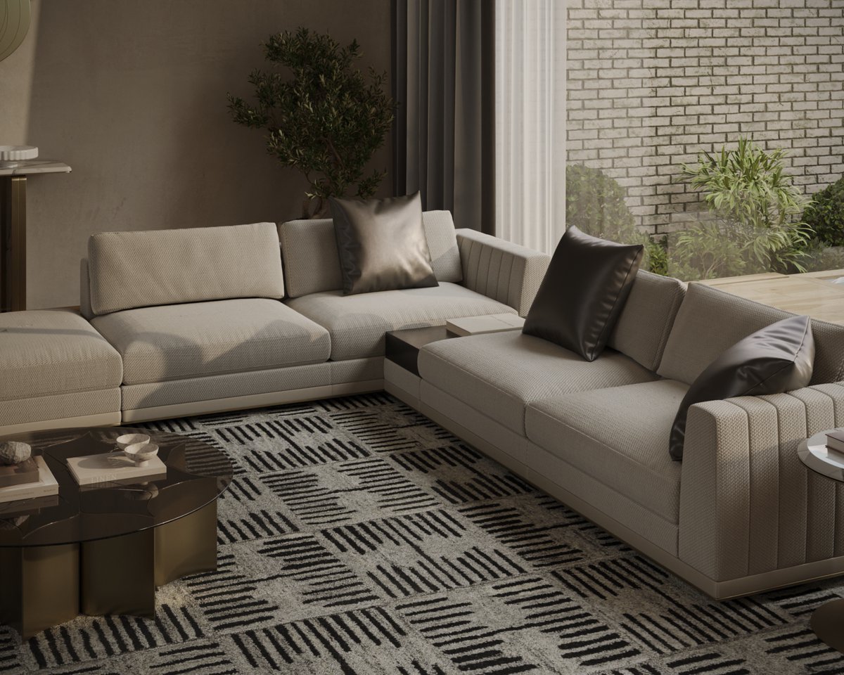 _Aster_BE's tweet photo. Suggestion for your New Projects: ๐๐ซ๐๐๐ซ ๐๐จ๐๐ฎ๐ฅ๐๐ซ ๐๐จ๐๐
An elegant balance between materials and shape, the Greer modular sofa brings a minimalistic and modern feel to the interior.
#aster #boundlessexpressions #furniture #modern #contemporary #moderndesign https://t.co/1ellRnVzaR