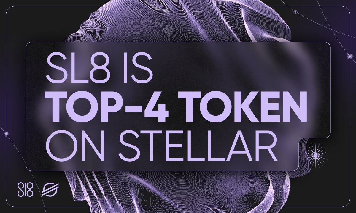 📣We're glad to announce that Sl8 has climbed to the TOP-4 token on the Stellar platform! 🌐 This achievement reflects our commitment to innovation and excellence in the crypto space. We couldn't have done it without the incredible support from our community. 🙌 Thank you for…