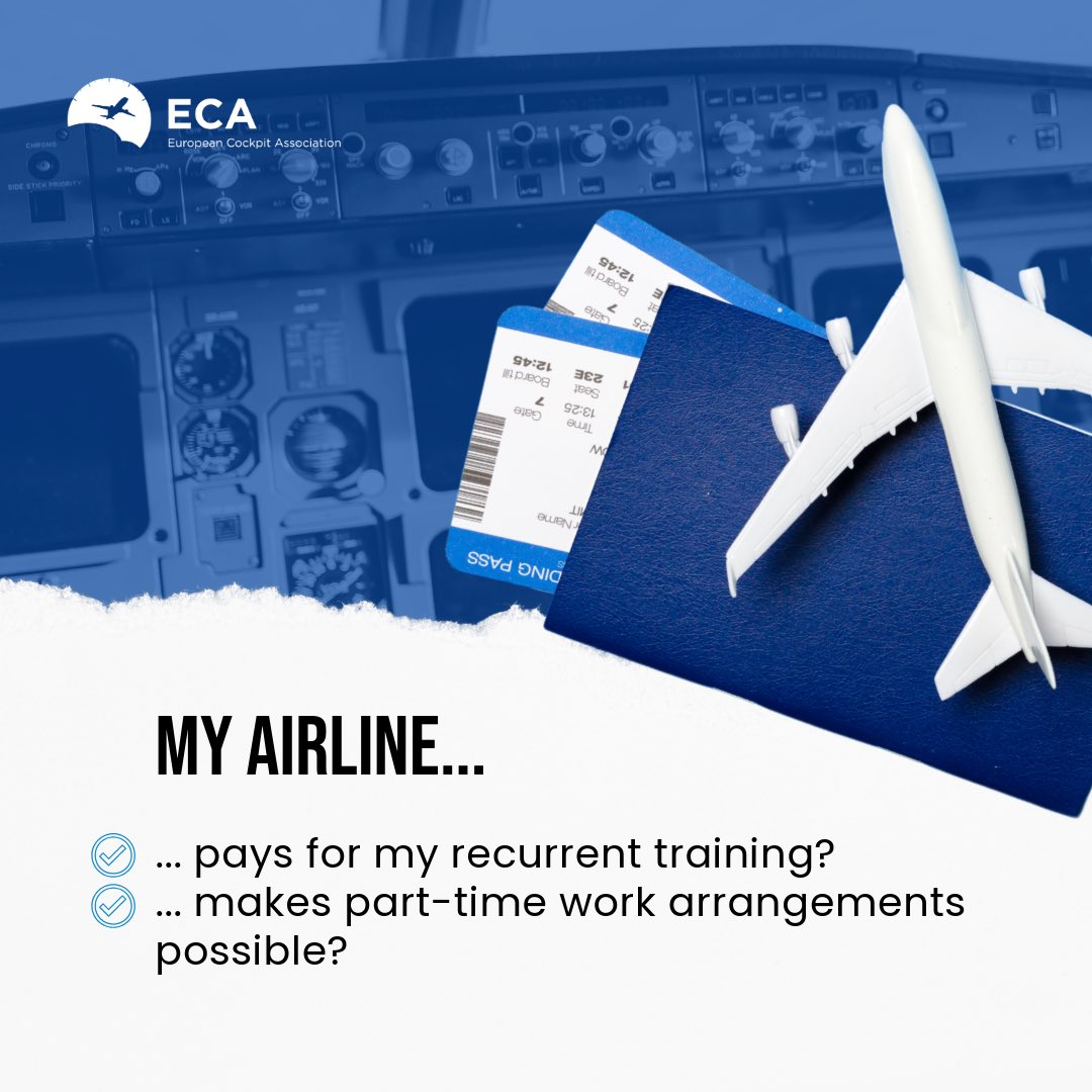 Anche quest’anno European Pilots da a noi piloti delle compagnie aeree europee la possibilità di valutare, in maniera anonima, le nostre condizioni di lavoro. Vi invitiamo a investire 5 minuti del vostro ⏰ tempo 🕰️ in questa importante attività! survey.zohopublic.eu/zs/8sBuS7
