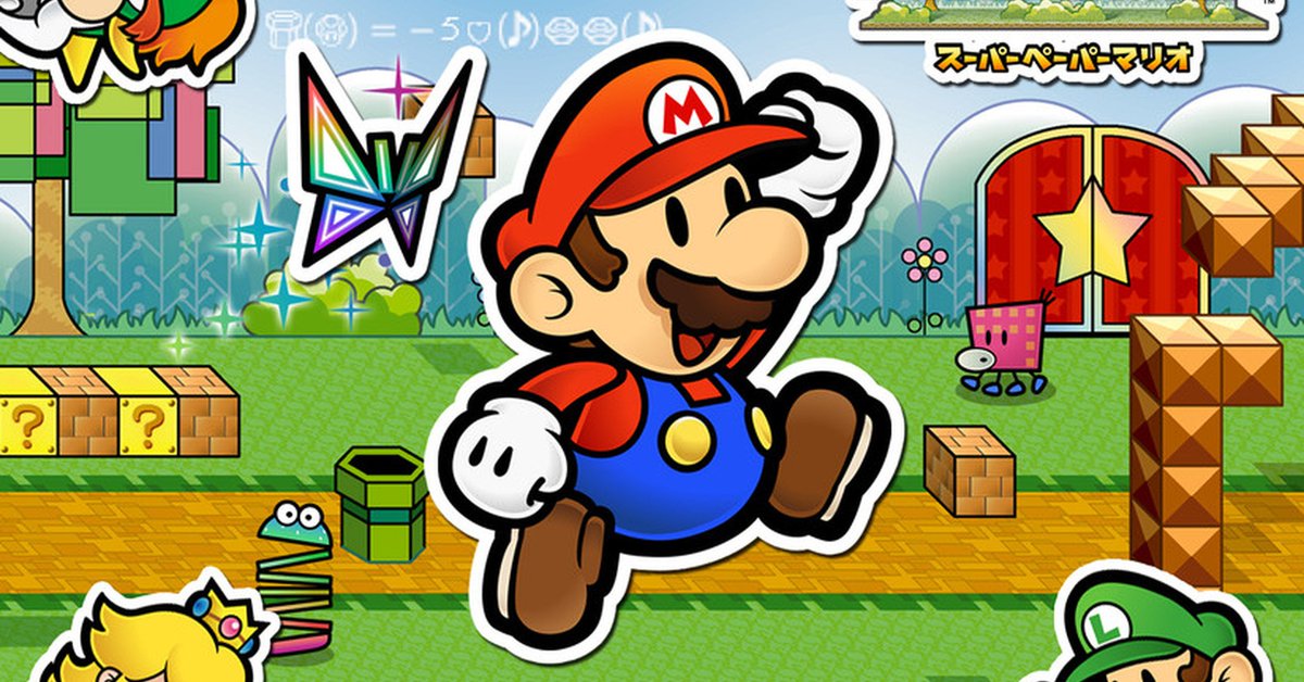 ¡Buenos días!☺️ Hoy el título de #SuperPaperMario para la #Wii, cumple 17 años de su lanzamiento en Japón.