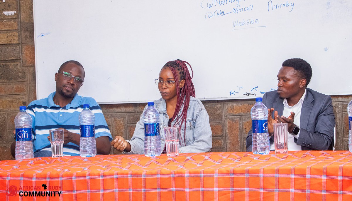 NairubyKE's tweet image. Share your feedback from the #TechTrends2024 discussion with @NairubyKE  today?

 What was your key takeaway?

 #africanruby #rubyconfafrica2024  #ThrowbackThursday