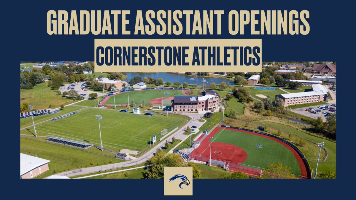 Cornerstone Athletics is excited to announce the opening of multiple graduate assistant positions. cugoldeneagles.com/news/2024/4/18… #TogetherweSOAR