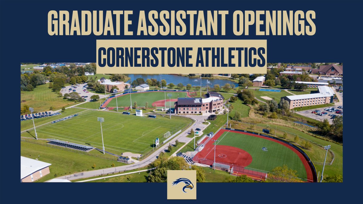 Cornerstone Athletics is excited to announce the opening of multiple graduate assistant positions.

cugoldeneagles.com/news/2024/4/18…

#TogetherweSOAR