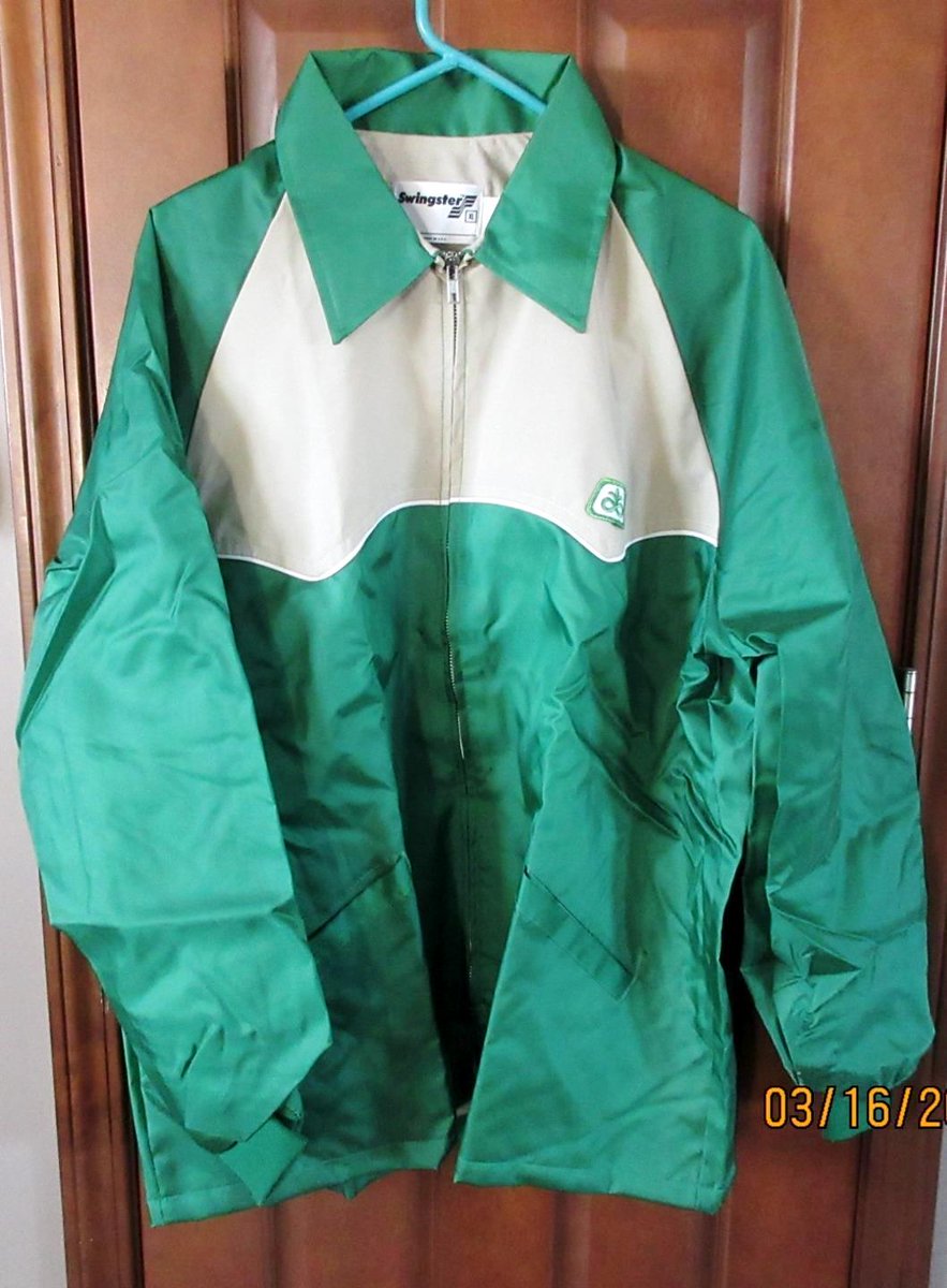 Vintage Swingster Pioneer Seed Corn Farmer Advertising Windbreaker Jacket XL USA ebay.com/itm/2354780516…… #eBay via
@eBay
#PioneerSeeds #Pioneer #Vintage #Farming #farmer #farmlife #1980s #Agtwitter #agriculture #spring #Planting #soybeans #corn #alfalfa #wheat #Sorghum #Harvest