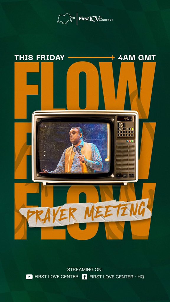 firstlove_kenya's tweet image. Continuing in prayer is a guaranteed way to get one hundred percent prayer results.

Join us tomorrow as we continue in prayer with Bishop Dag Heward-Mills at 4AM GMT. 

#FlowWithMe