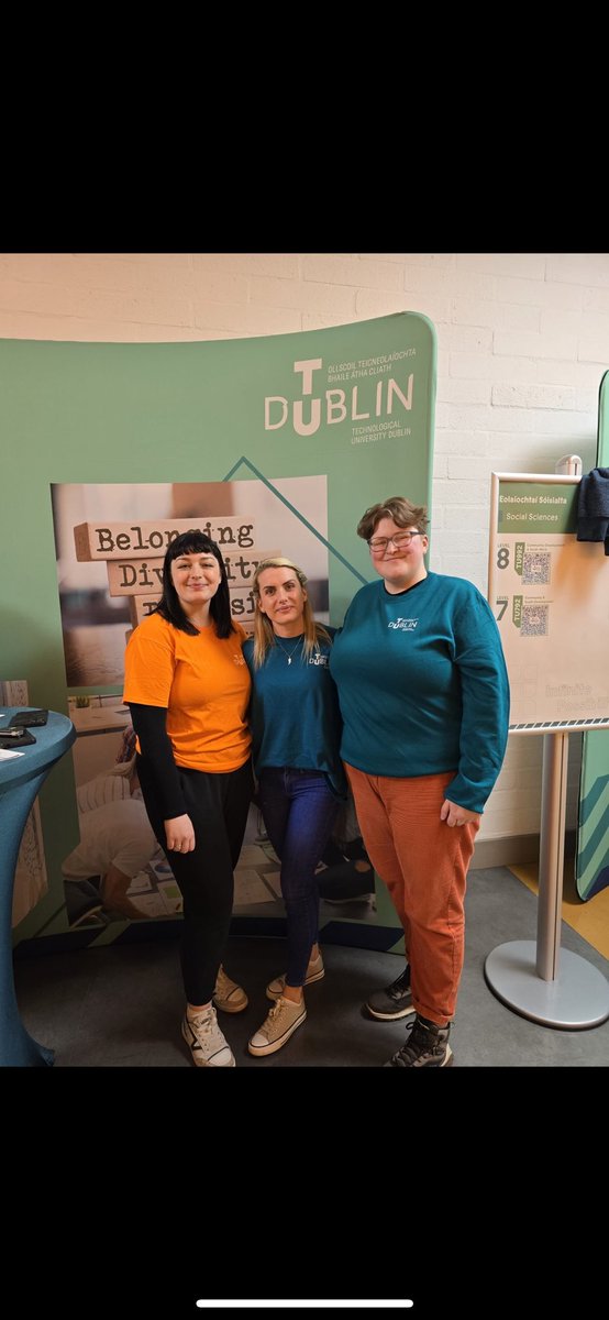 Community Development and Youth Work students helping out at the TU Dublin open evening <a href="/TUDublin_BN/">TU Dublin Blanchardstown</a> <a href="/CDYW/">HuuGoo!</a> <a href="/WeAreTUDublin/">TU Dublin / OT Baile Átha Cliath</a>