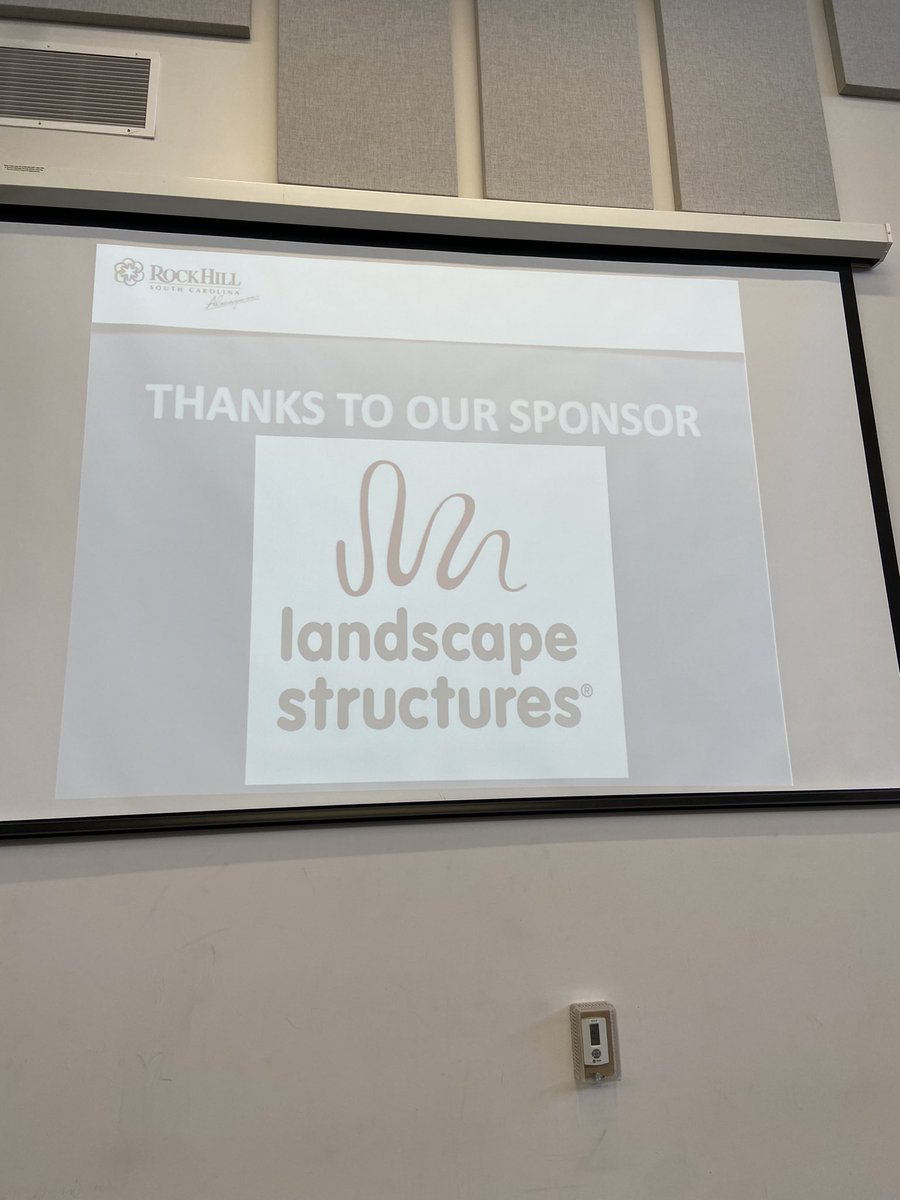 SCRPA's tweet image. We're excited to be a recipient of the Landscape Structures Speaker Scholarship. This scholarship allowed us to bring 2 speakers for AI sessions at our 33rd Annual  SLM&amp;amp;TI for our directors.  Thank you @playlsi for your continued support of parks and recreation professionals.