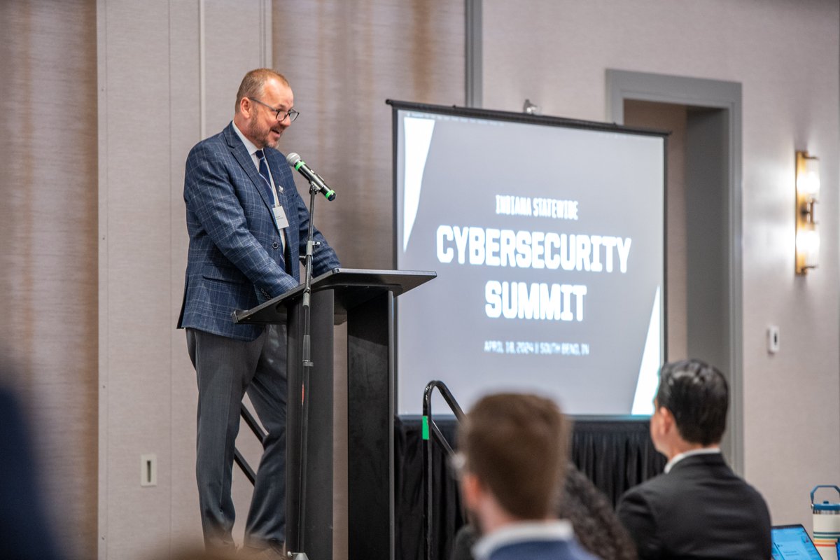 At today's Indiana Statewide Cybersecurity Summit, experts are discussing critical elements of a trustworthy cyber landscape. Thanks to @LifeAtPurdue, @IUBloomington, and @IUPUI for partnering with @UNDResearch’s Center for Research Computing to host this urgent dialogue.