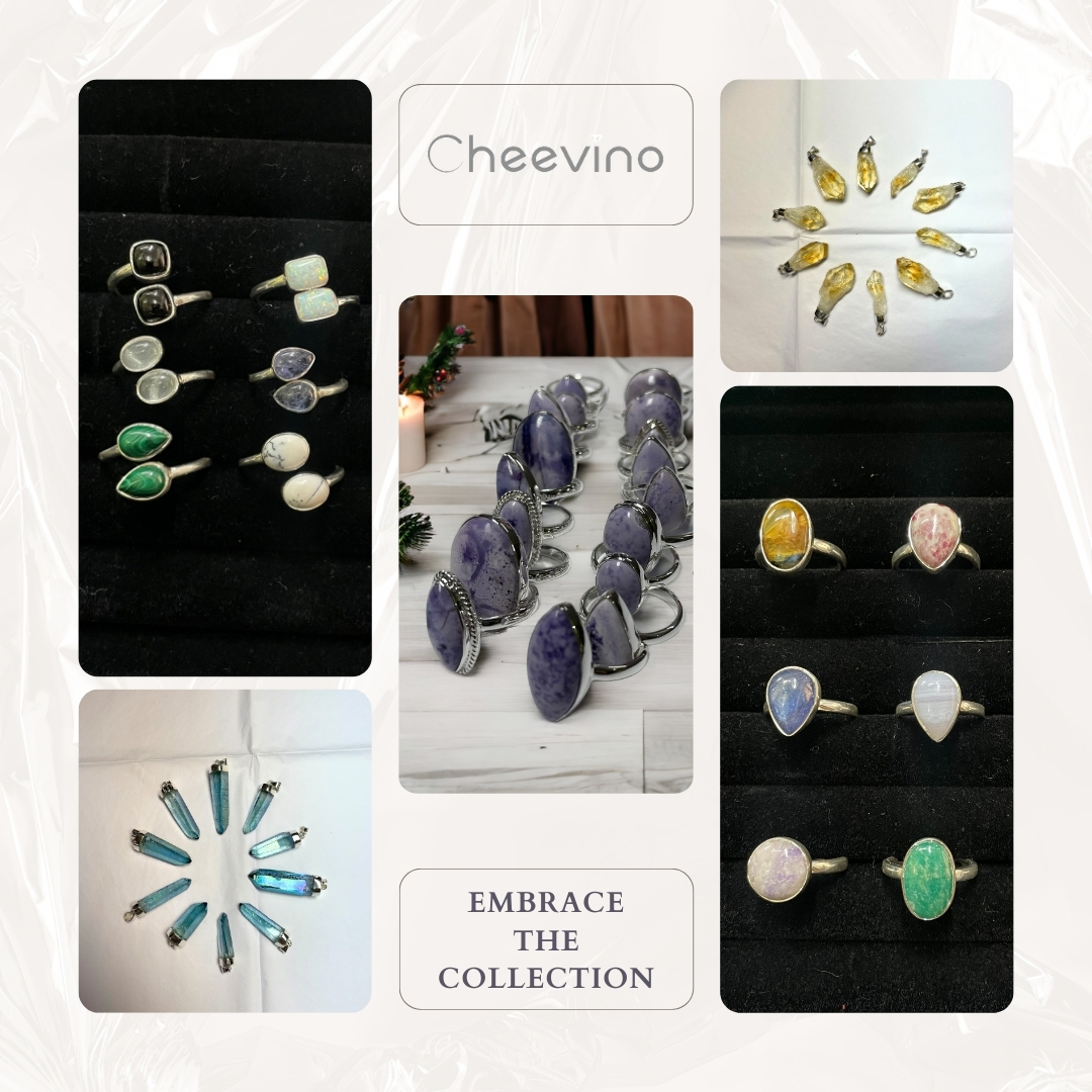 From classic elegance to modern flair, our bulk jewelry offerings cater to diverse tastes, ensuring something special for every customer.

✅Wholesale only
✅Custom orders accepted

#cheevino #storeexclusives #positivityjewelry #wholesalejewelry #smallbusiness #artisancrafted