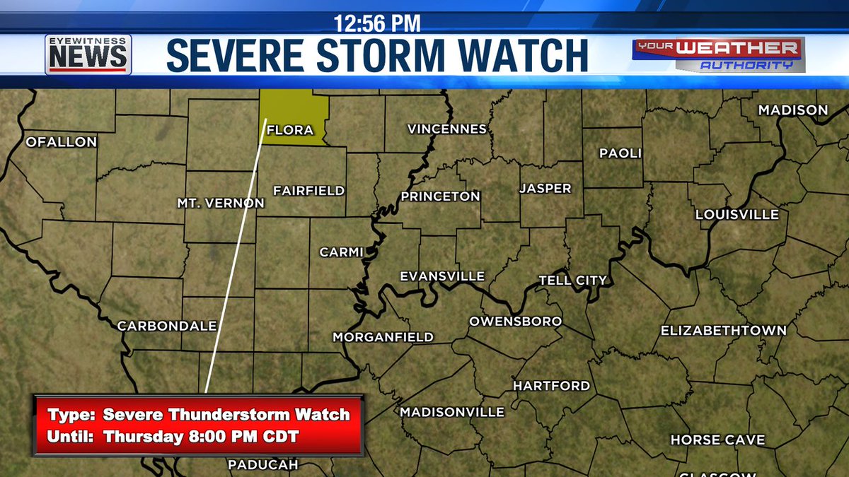 A SEVERE THUNDERSTORM WATCH is in effect for the following area(s) #tristatewx #EWNWeather