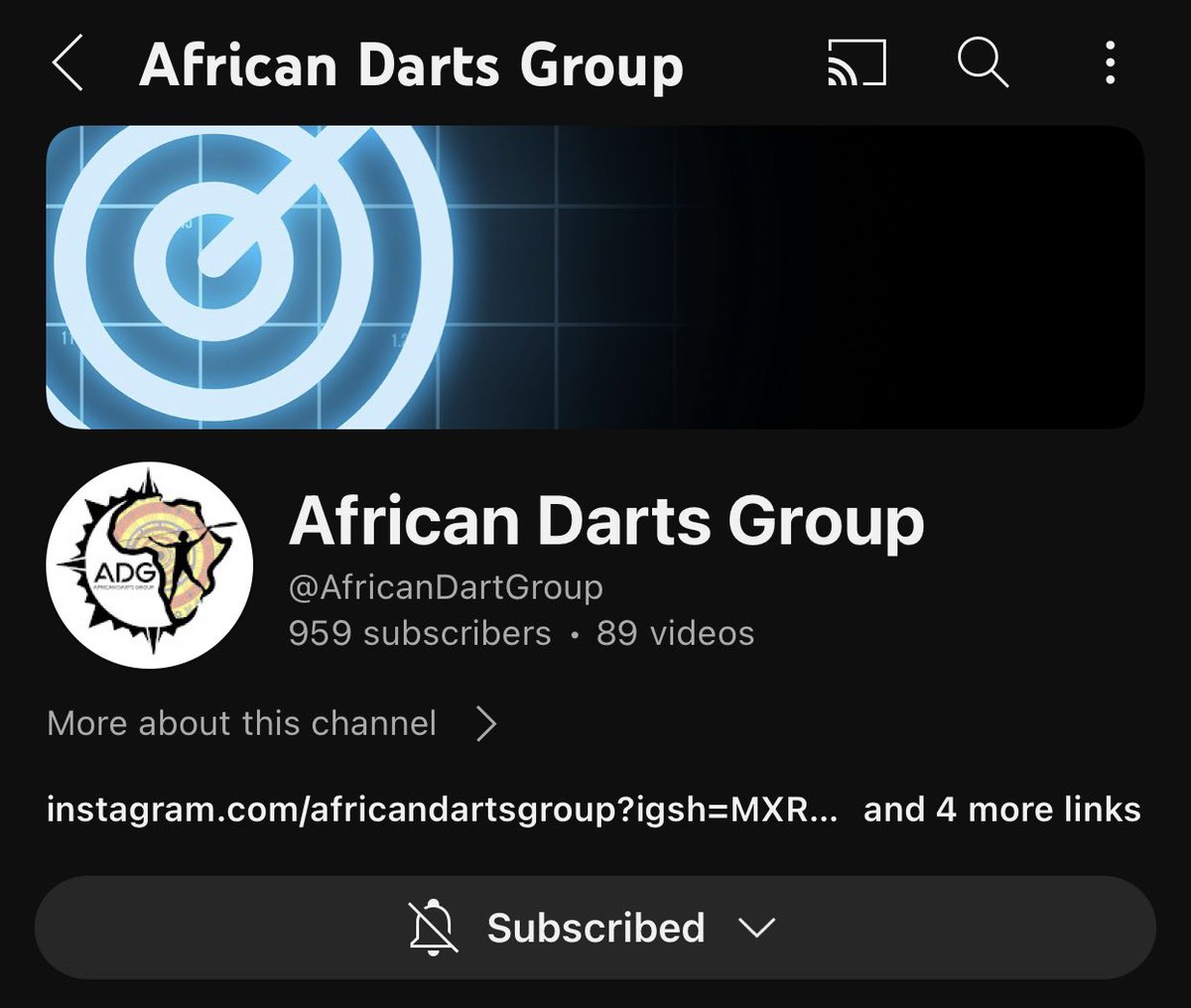 We are going live at 8pm🇿🇦🎯be sure to tune in youtube.com/@AfricanDartGr…