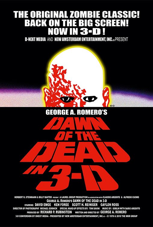 Seated for a screening of George Romero’s Dawn of the Dead (1978), and just remembered the soundtrack is by Goblin! Did I mention it’s in 3-D! 😬 Thanks @TIFF_NET.