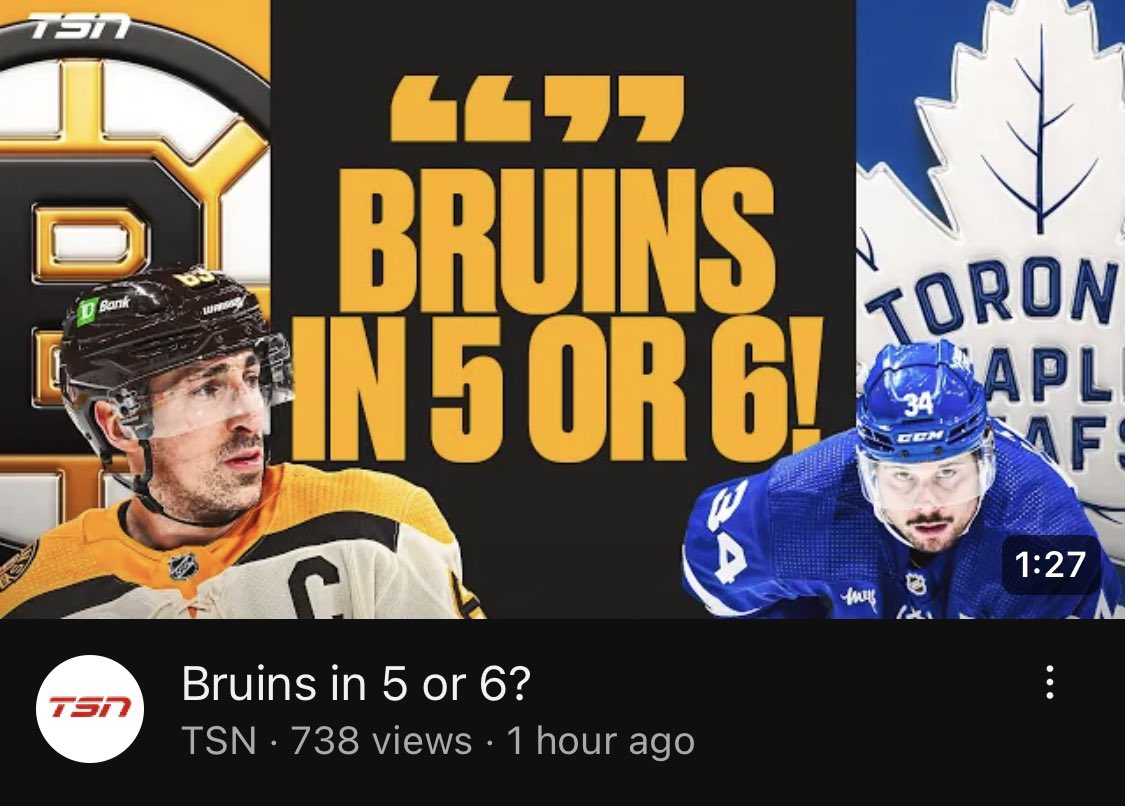 “TSN is bias towards the leafs”