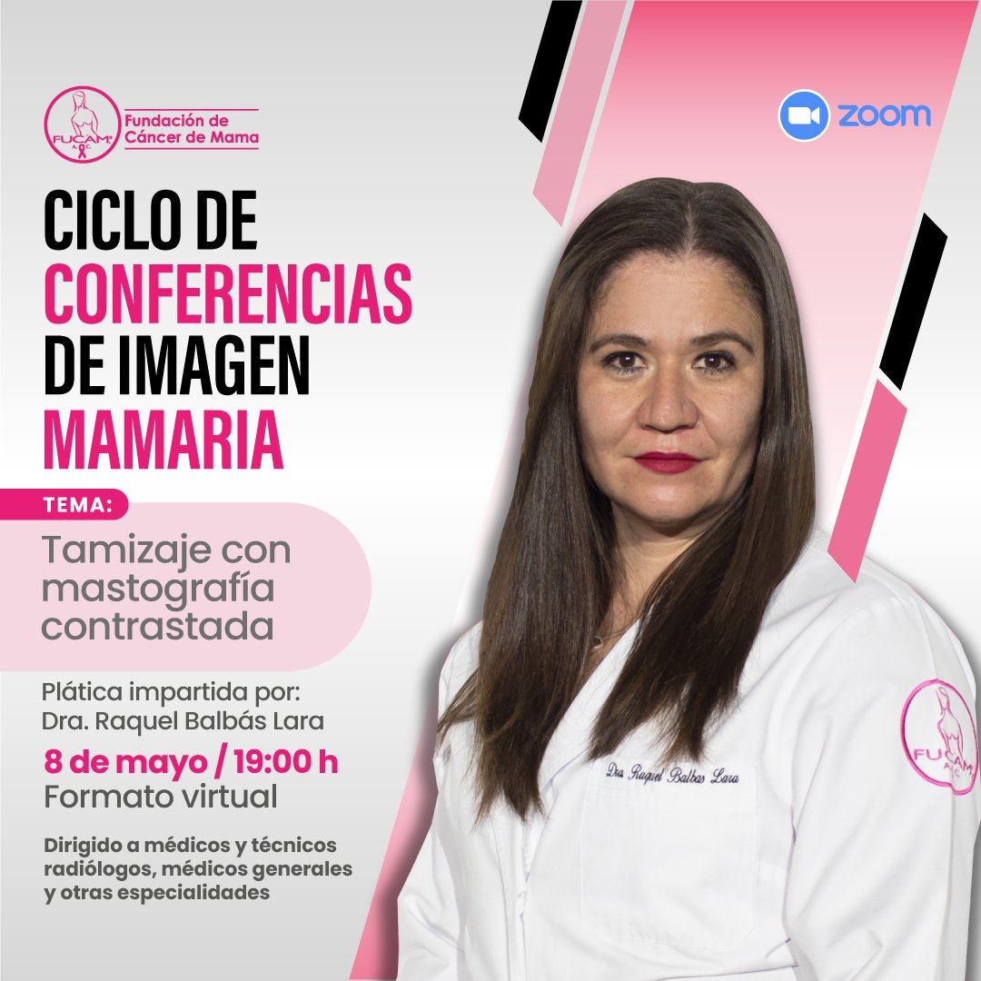 Únete a nuestros expertos en mama mientras comparten su conocimiento sobre esta técnica avanzada de imagenología de la detección del cáncer de mama. Realiza tu registro en la siguiente liga: us02web.zoom.us/meeting/regist…… 📅 Miércoles 8 de mayo 2024, 19:00 h #CáncerDeMama