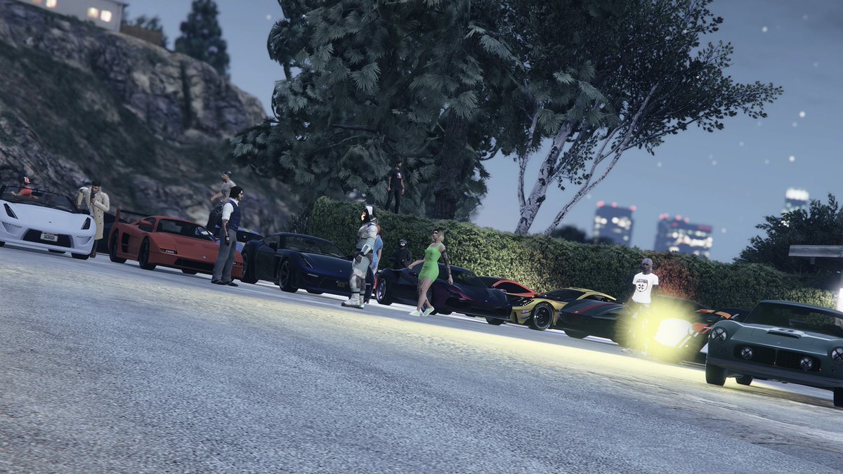 Ferrari Club Meet (Stoned Flowers Meet) (1/2)
#GrandTheftAutoV #GTAV #GTAOnline #GTAPhotographers #GTAVSnapmatic #ArtisticofSociety #VGPUnite #VirtualPhotography #WorldofVP #ARTSSnapmatic #StonedFlowers #Snapmatic #RockstarGames