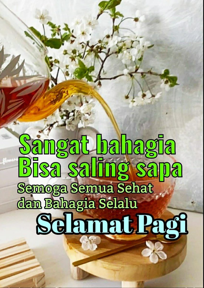 Sahabatku semuanya kita syukuri kita masih bisa saling menyapa hingga kini, semoga tetap sehat & bahagia, kalau ada diantara kita sedang sakit kita doakan segera sembuh, sehingga dapat beraktivitas seperti sediakala Selamat pagi penuh semangat, damai & sukacita 💪🙏🙏